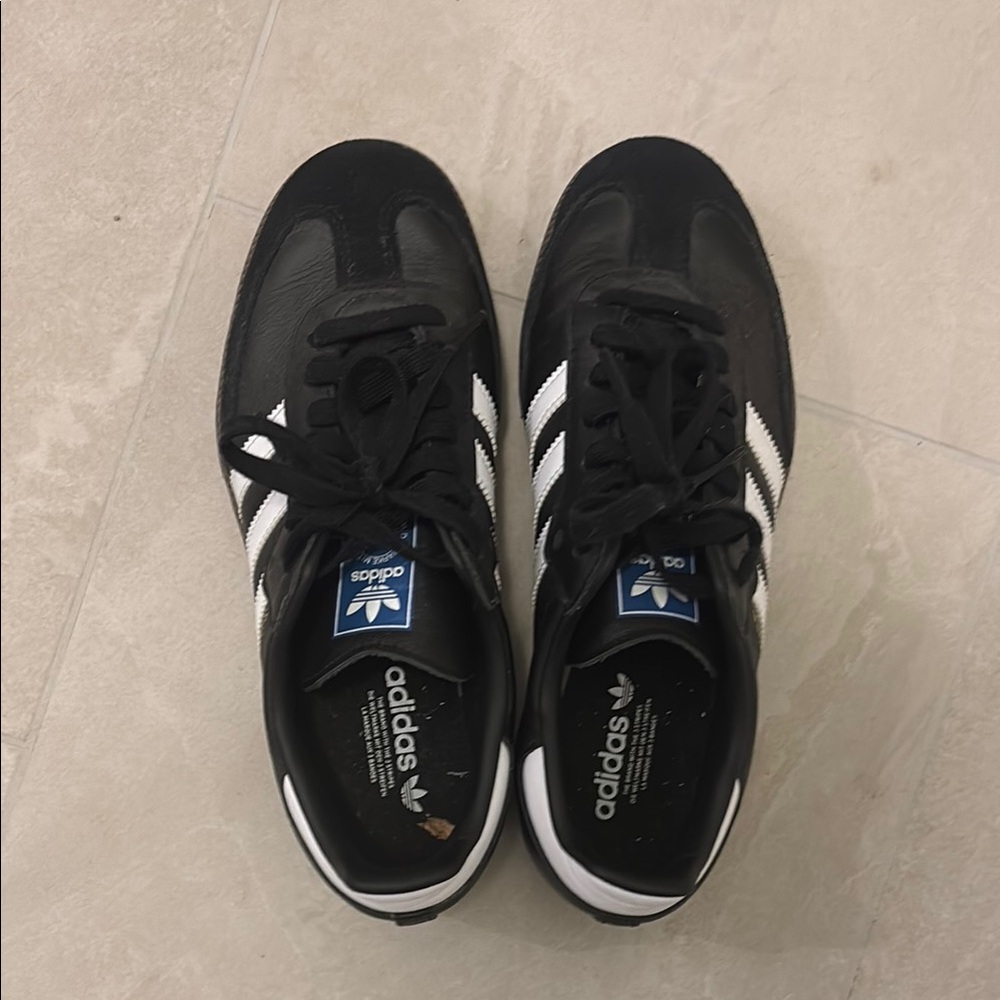 Adidas Black and White Sneakers Samba